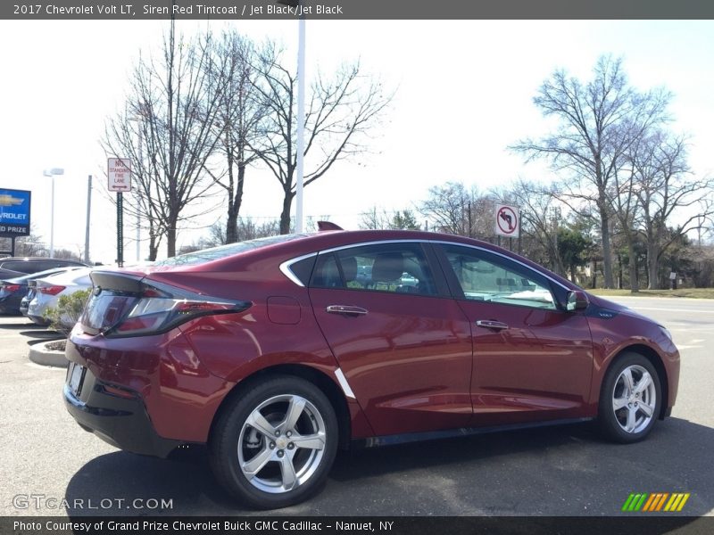 Siren Red Tintcoat / Jet Black/Jet Black 2017 Chevrolet Volt LT