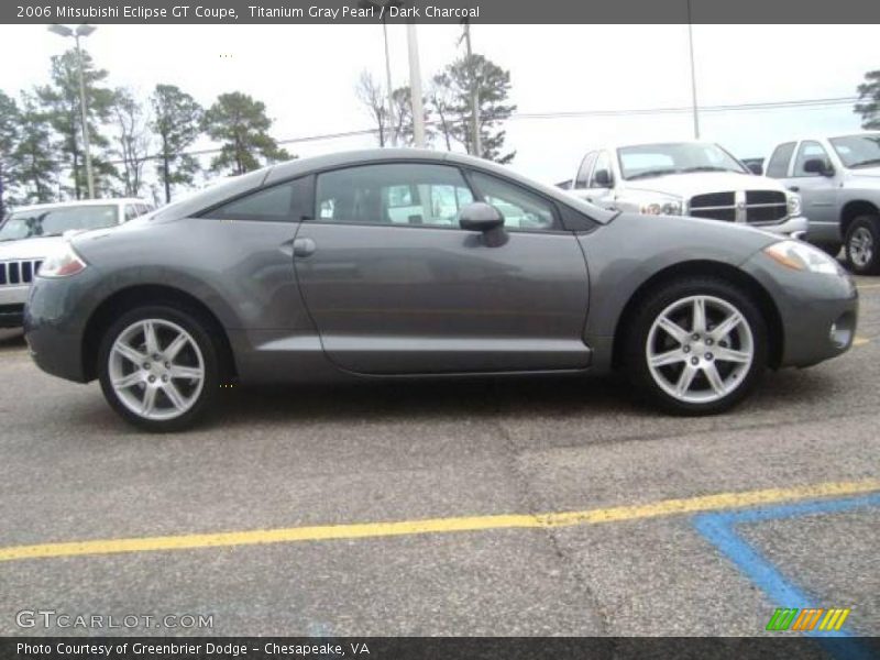 Titanium Gray Pearl / Dark Charcoal 2006 Mitsubishi Eclipse GT Coupe