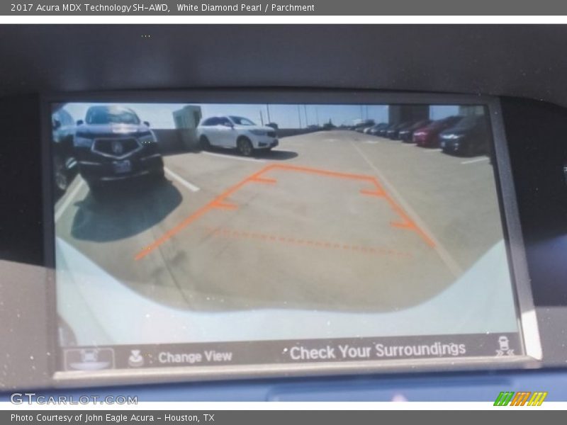 White Diamond Pearl / Parchment 2017 Acura MDX Technology SH-AWD