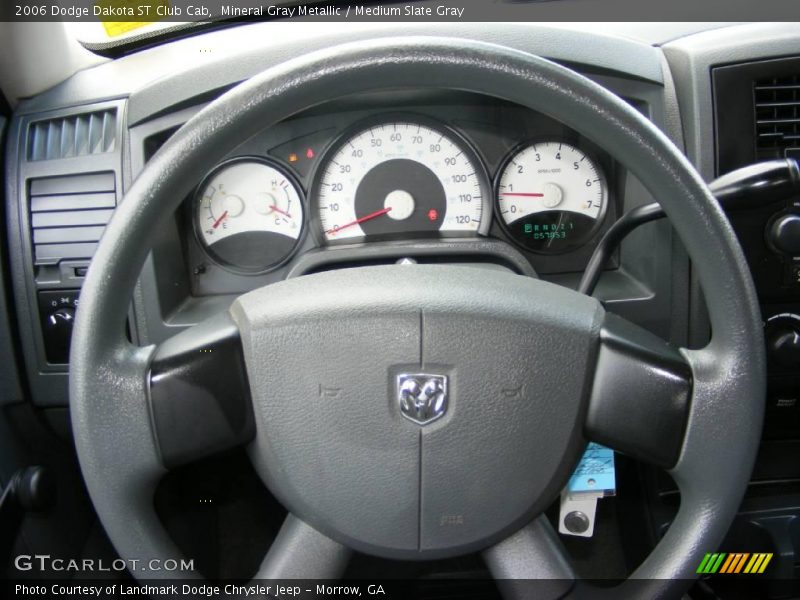 Mineral Gray Metallic / Medium Slate Gray 2006 Dodge Dakota ST Club Cab