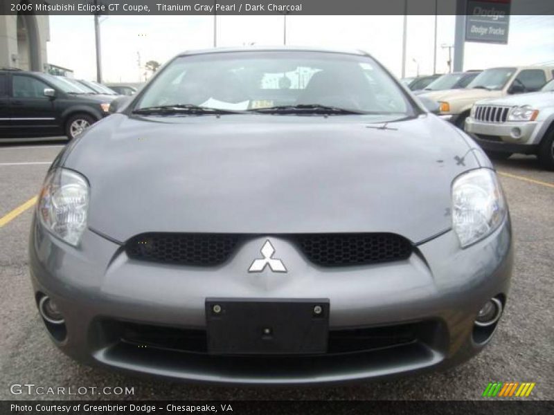 Titanium Gray Pearl / Dark Charcoal 2006 Mitsubishi Eclipse GT Coupe