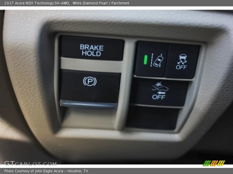 White Diamond Pearl / Parchment 2017 Acura MDX Technology SH-AWD