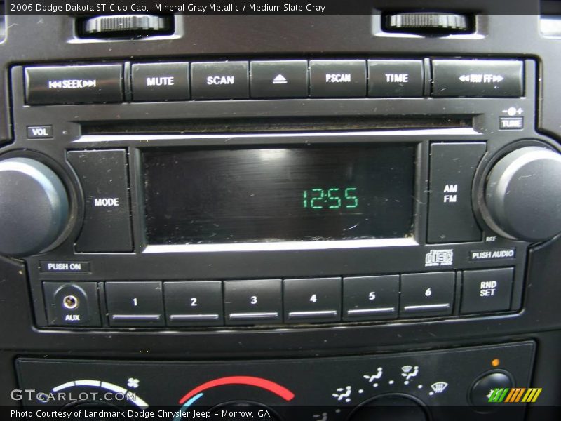 Mineral Gray Metallic / Medium Slate Gray 2006 Dodge Dakota ST Club Cab
