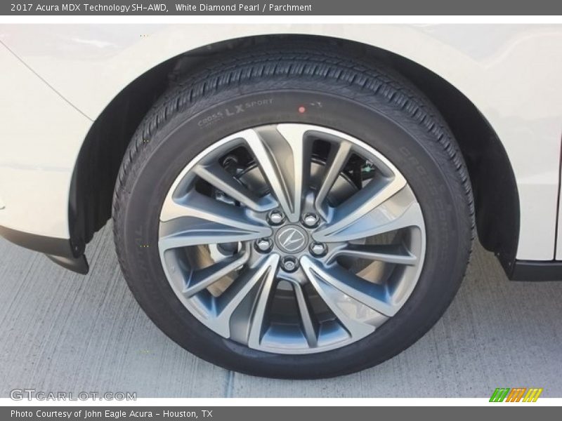 White Diamond Pearl / Parchment 2017 Acura MDX Technology SH-AWD