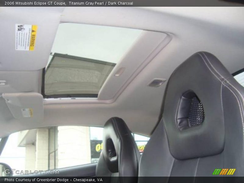 Titanium Gray Pearl / Dark Charcoal 2006 Mitsubishi Eclipse GT Coupe