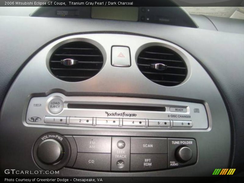 Titanium Gray Pearl / Dark Charcoal 2006 Mitsubishi Eclipse GT Coupe