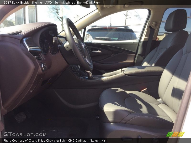 Summit White / Ebony/Dark Plum 2017 Buick Envision Premium AWD