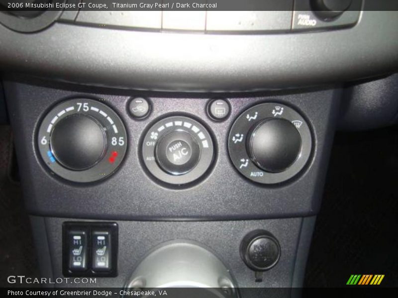 Titanium Gray Pearl / Dark Charcoal 2006 Mitsubishi Eclipse GT Coupe