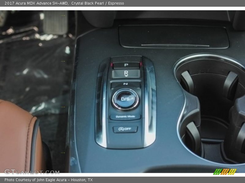 Crystal Black Pearl / Espresso 2017 Acura MDX Advance SH-AWD