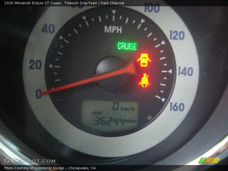 Titanium Gray Pearl / Dark Charcoal 2006 Mitsubishi Eclipse GT Coupe
