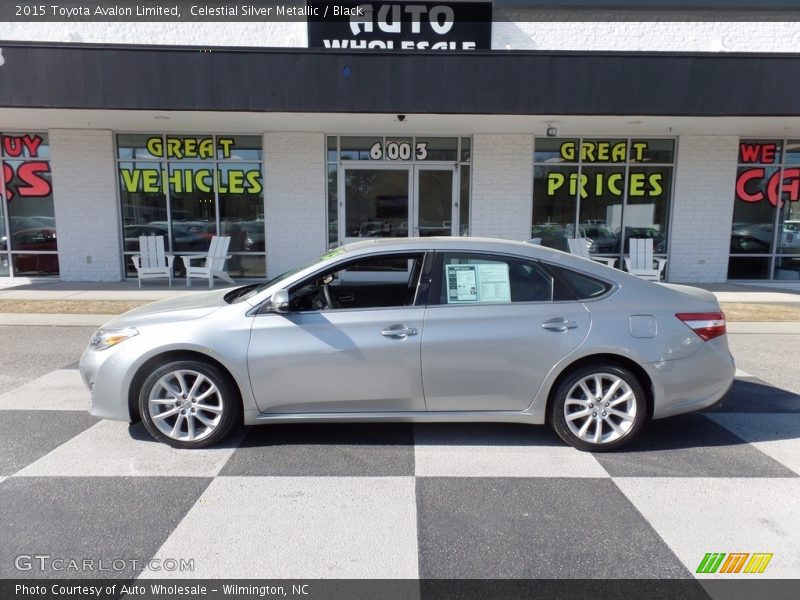 Celestial Silver Metallic / Black 2015 Toyota Avalon Limited