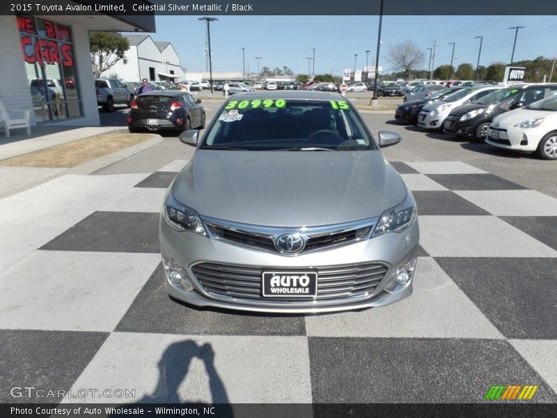 Celestial Silver Metallic / Black 2015 Toyota Avalon Limited