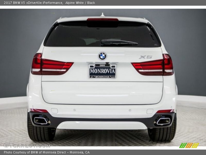 Alpine White / Black 2017 BMW X5 xDrive40e iPerformance