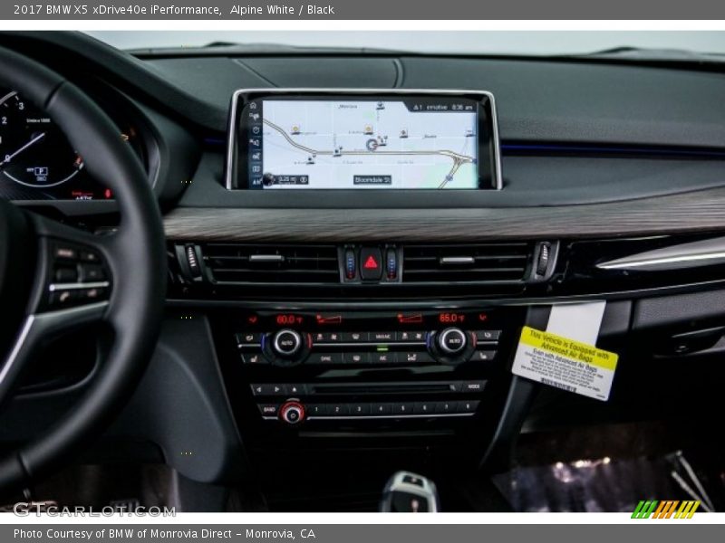 Alpine White / Black 2017 BMW X5 xDrive40e iPerformance