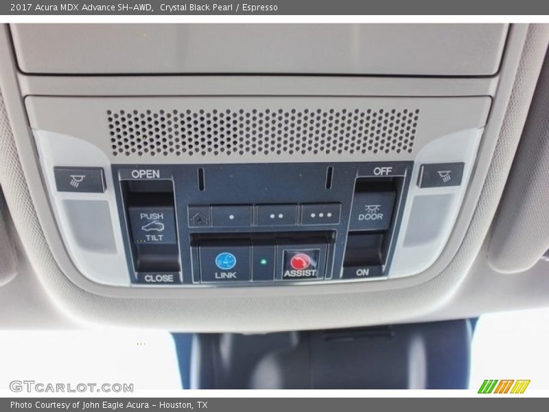 Crystal Black Pearl / Espresso 2017 Acura MDX Advance SH-AWD