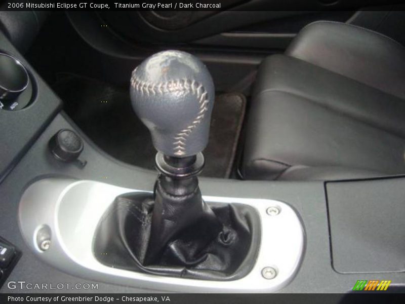 Titanium Gray Pearl / Dark Charcoal 2006 Mitsubishi Eclipse GT Coupe