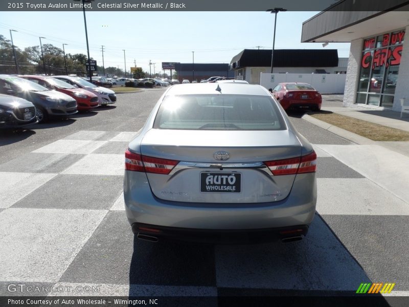 Celestial Silver Metallic / Black 2015 Toyota Avalon Limited