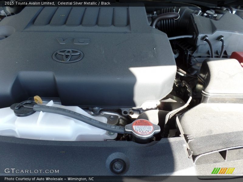 Celestial Silver Metallic / Black 2015 Toyota Avalon Limited