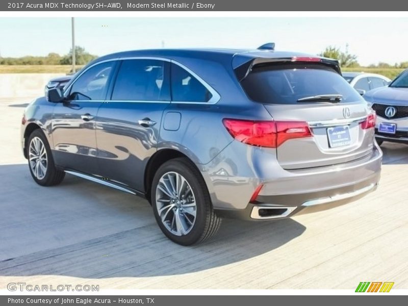 Modern Steel Metallic / Ebony 2017 Acura MDX Technology SH-AWD