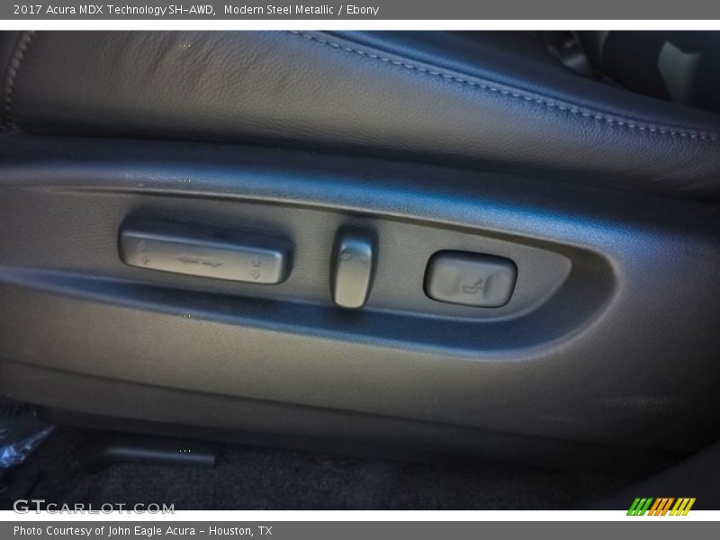 Modern Steel Metallic / Ebony 2017 Acura MDX Technology SH-AWD