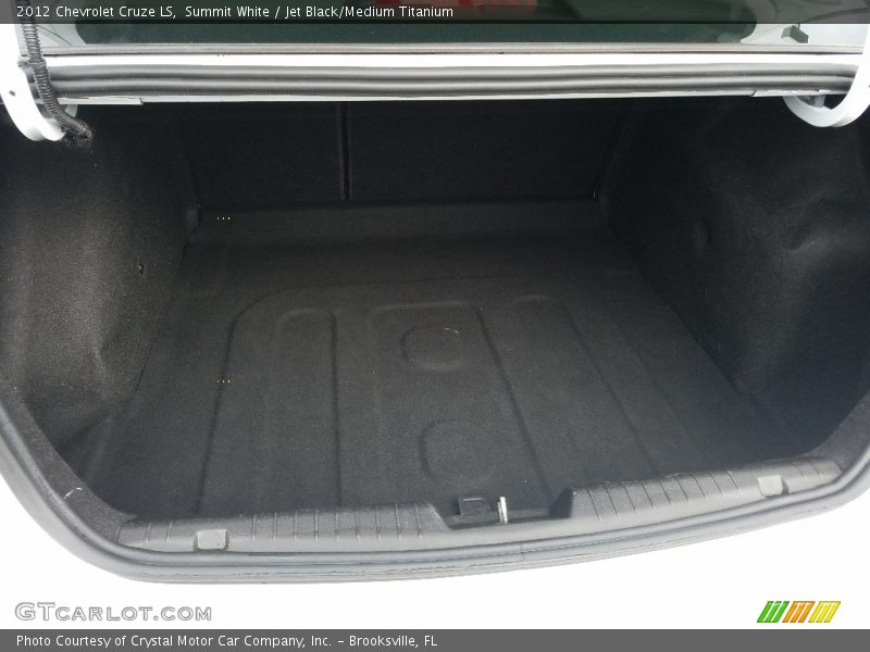 Summit White / Jet Black/Medium Titanium 2012 Chevrolet Cruze LS