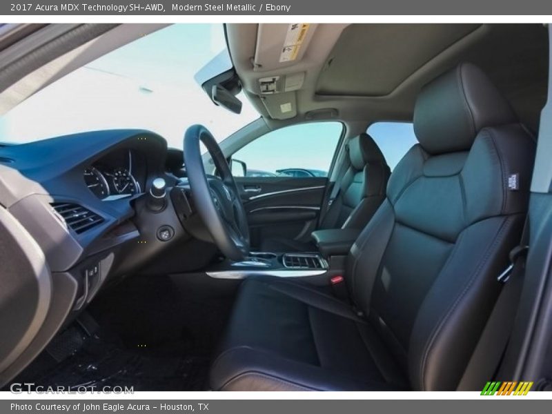 Modern Steel Metallic / Ebony 2017 Acura MDX Technology SH-AWD