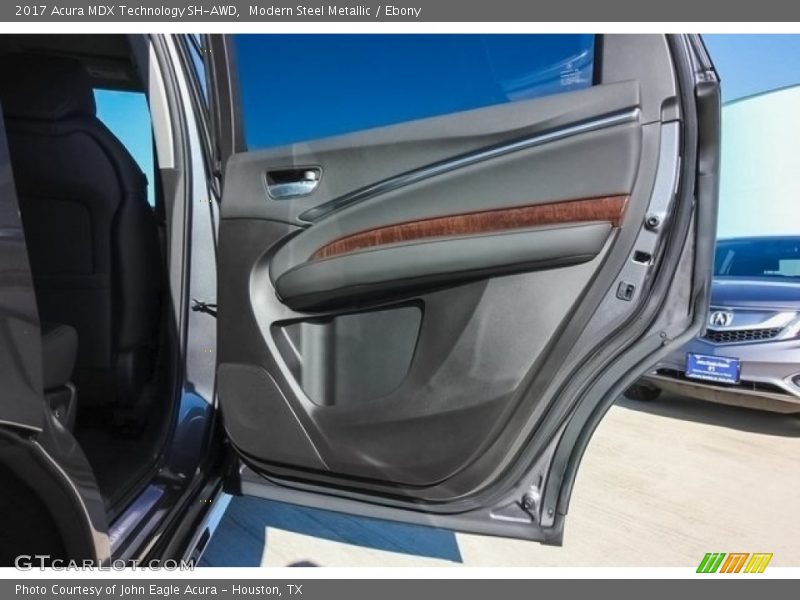 Modern Steel Metallic / Ebony 2017 Acura MDX Technology SH-AWD