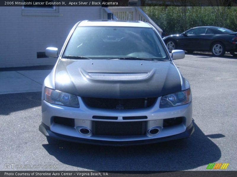 Apex Silver / Black Alcantara 2006 Mitsubishi Lancer Evolution IX