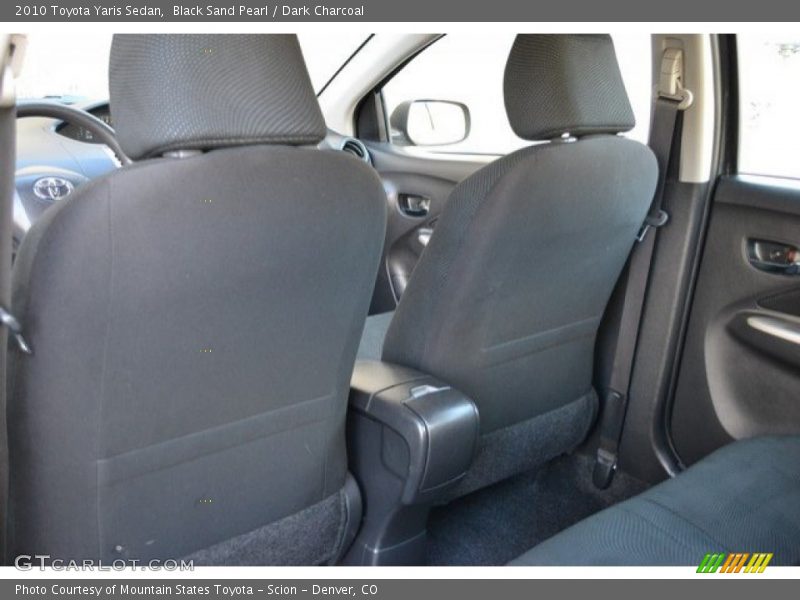 Black Sand Pearl / Dark Charcoal 2010 Toyota Yaris Sedan