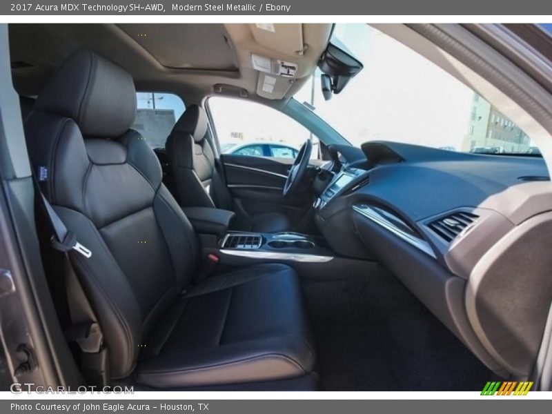 Modern Steel Metallic / Ebony 2017 Acura MDX Technology SH-AWD