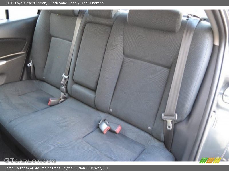 Black Sand Pearl / Dark Charcoal 2010 Toyota Yaris Sedan