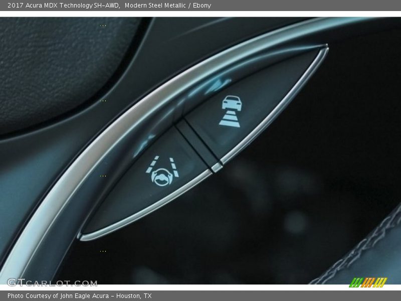 Modern Steel Metallic / Ebony 2017 Acura MDX Technology SH-AWD