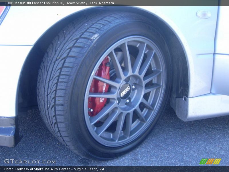 Apex Silver / Black Alcantara 2006 Mitsubishi Lancer Evolution IX