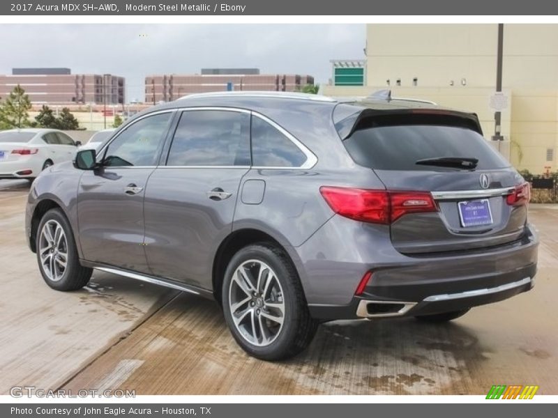 Modern Steel Metallic / Ebony 2017 Acura MDX SH-AWD