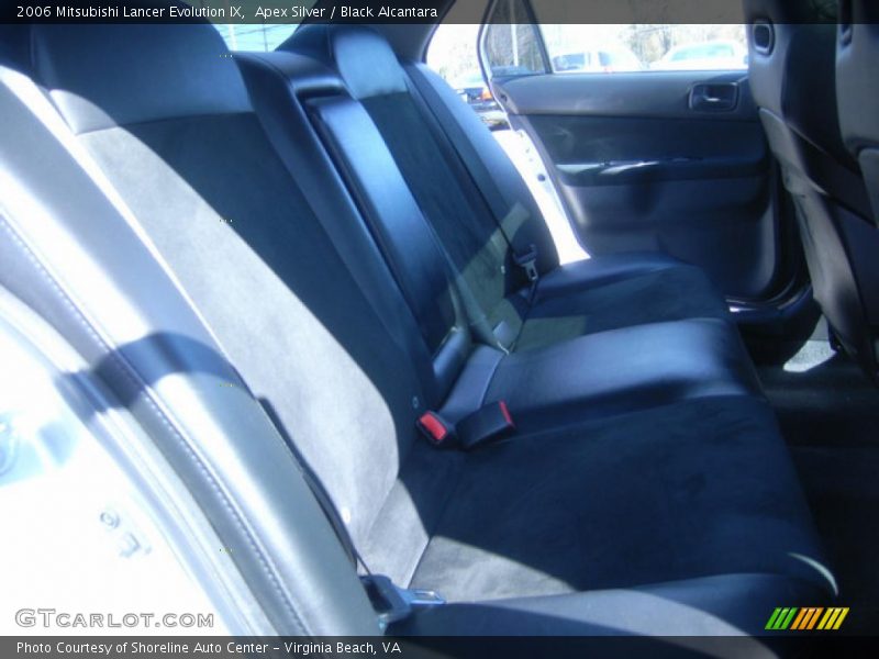 Apex Silver / Black Alcantara 2006 Mitsubishi Lancer Evolution IX