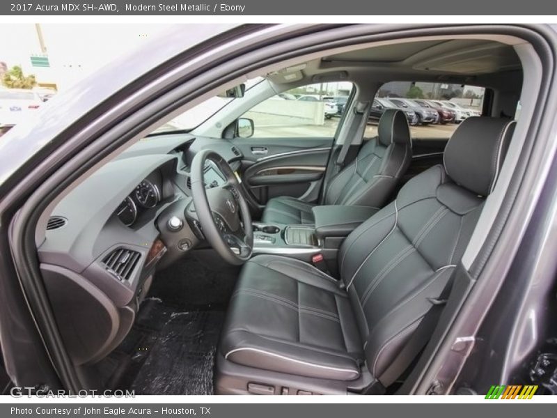 Modern Steel Metallic / Ebony 2017 Acura MDX SH-AWD