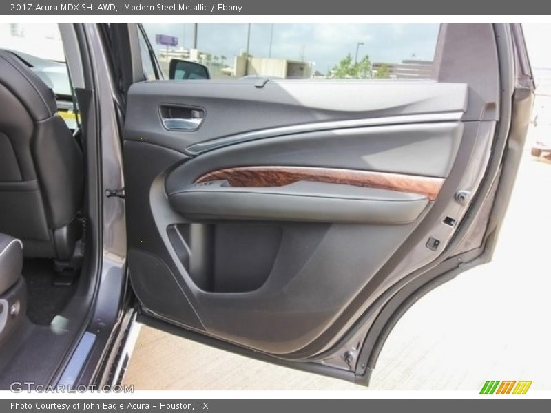 Modern Steel Metallic / Ebony 2017 Acura MDX SH-AWD