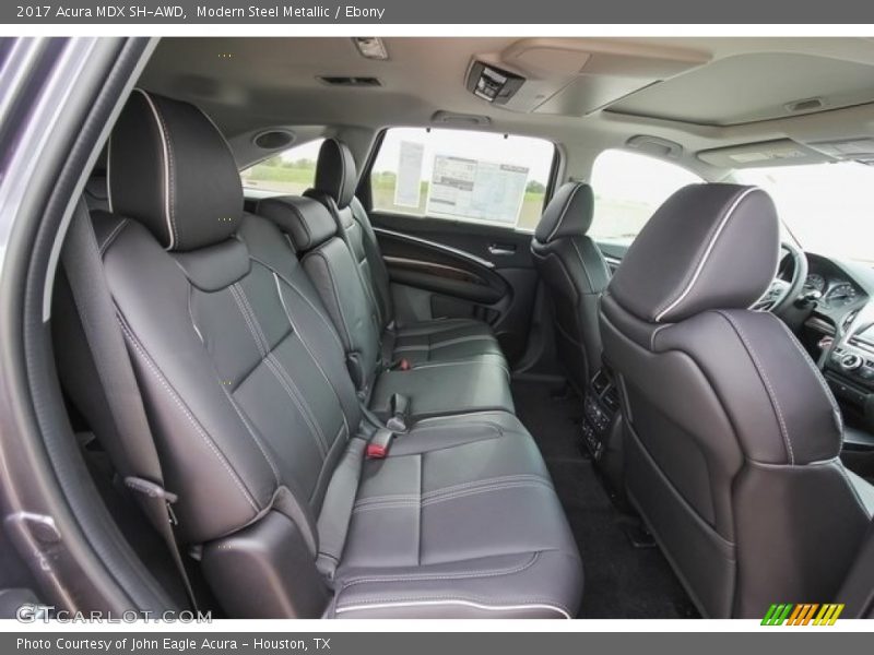 Modern Steel Metallic / Ebony 2017 Acura MDX SH-AWD