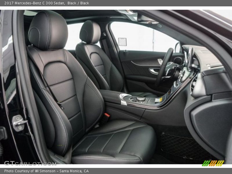 Black / Black 2017 Mercedes-Benz C 300 Sedan