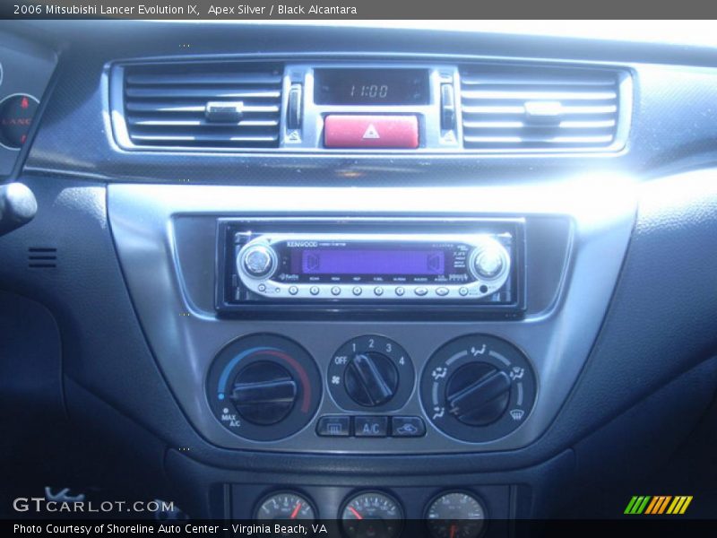Apex Silver / Black Alcantara 2006 Mitsubishi Lancer Evolution IX