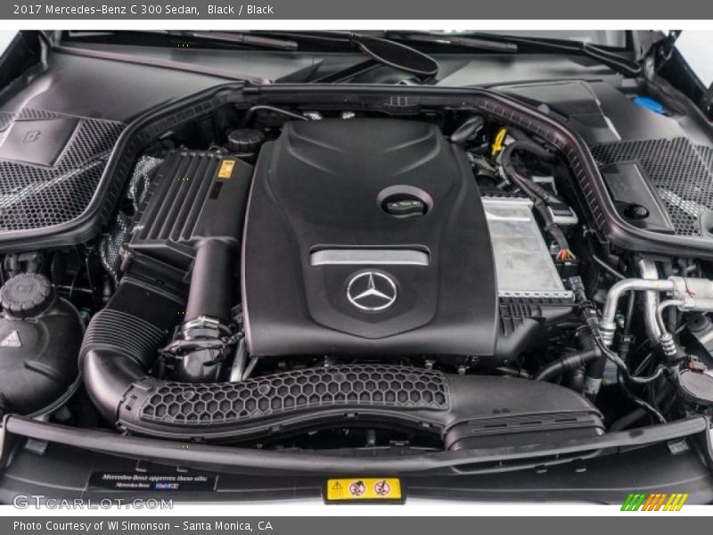 Black / Black 2017 Mercedes-Benz C 300 Sedan