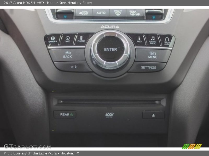 Modern Steel Metallic / Ebony 2017 Acura MDX SH-AWD