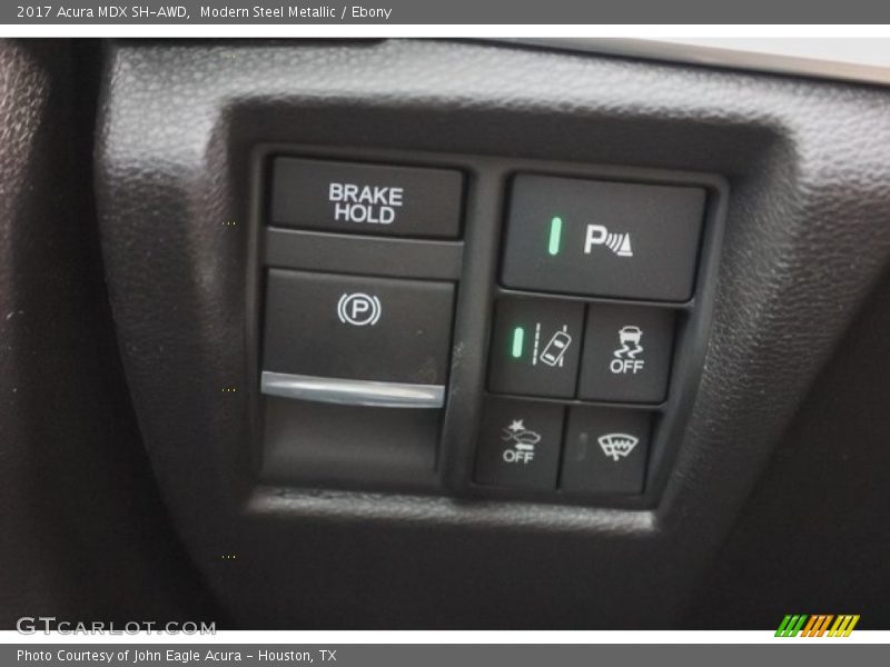 Modern Steel Metallic / Ebony 2017 Acura MDX SH-AWD