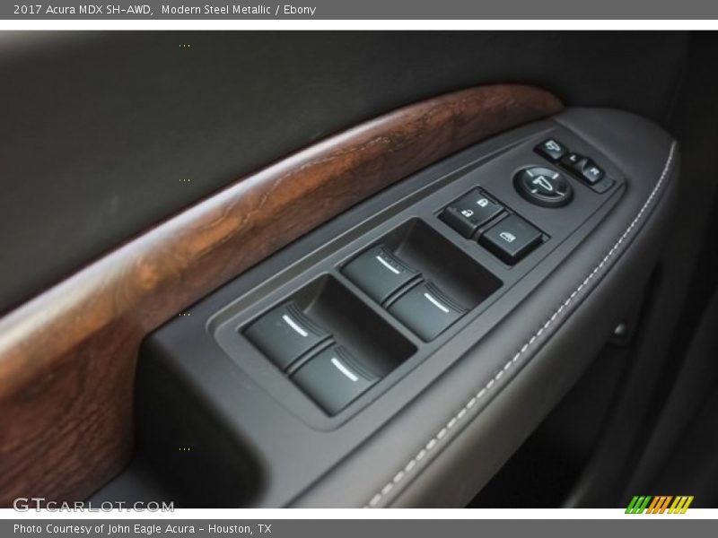 Modern Steel Metallic / Ebony 2017 Acura MDX SH-AWD