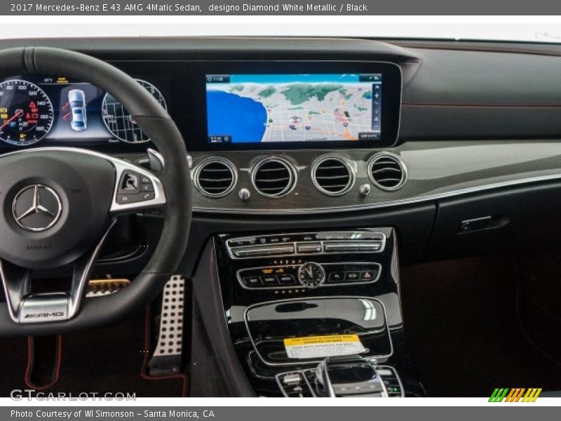 Controls of 2017 E 43 AMG 4Matic Sedan