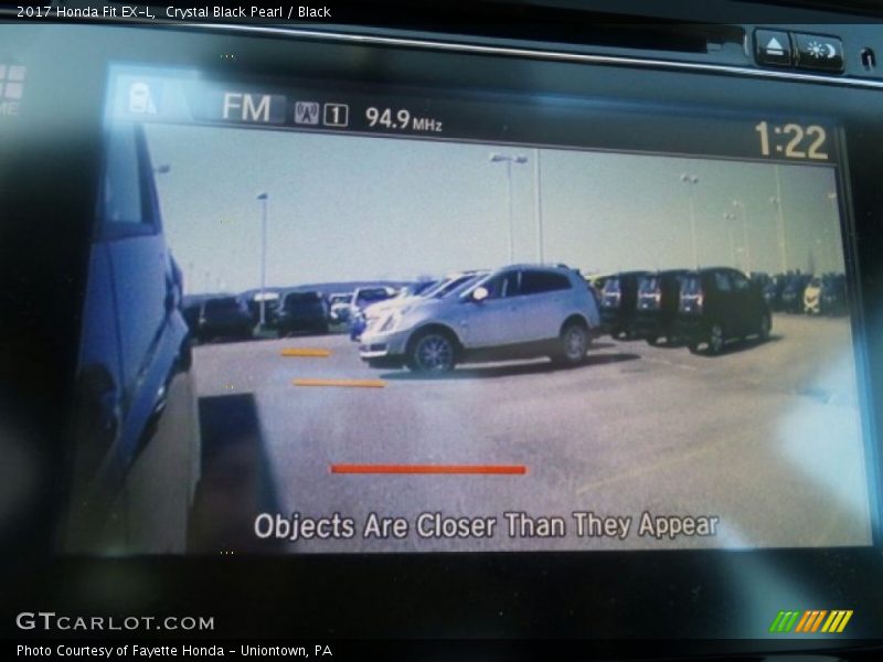 Crystal Black Pearl / Black 2017 Honda Fit EX-L