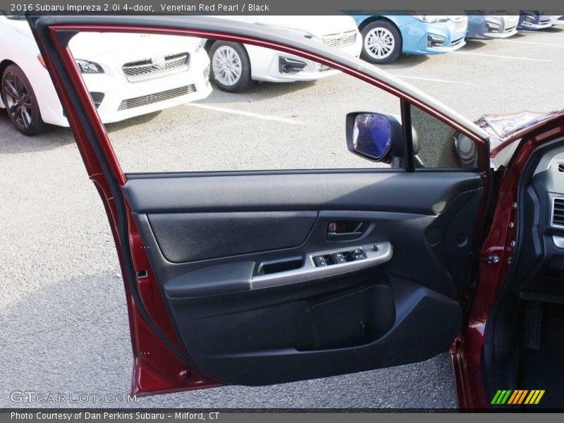 Venetian Red Pearl / Black 2016 Subaru Impreza 2.0i 4-door