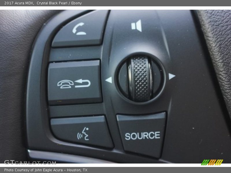 Crystal Black Pearl / Ebony 2017 Acura MDX