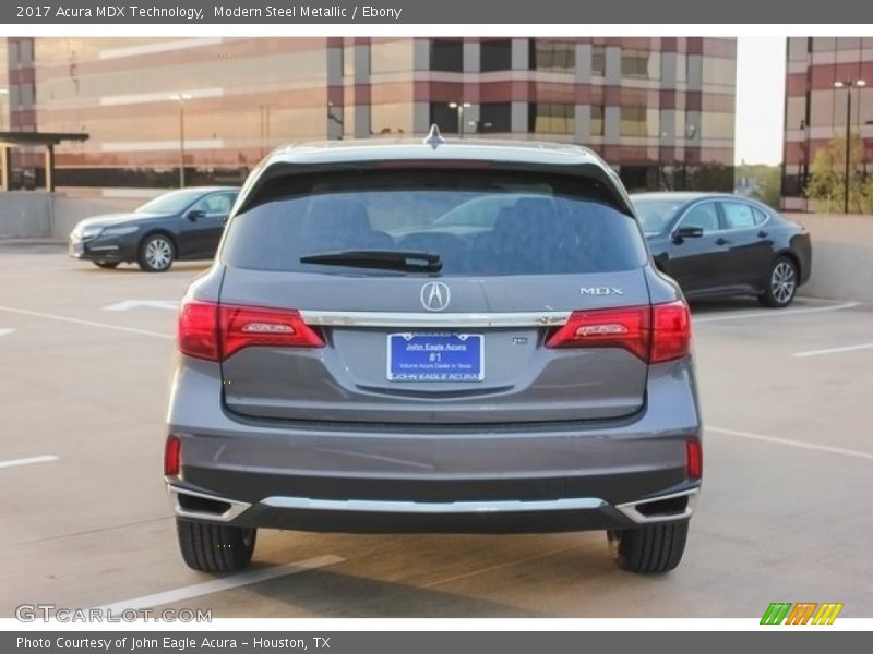 Modern Steel Metallic / Ebony 2017 Acura MDX Technology