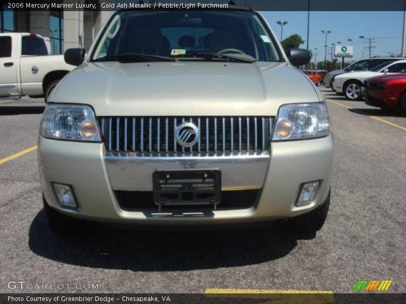 Gold Ash Metallic / Pebble/Light Parchment 2006 Mercury Mariner Luxury